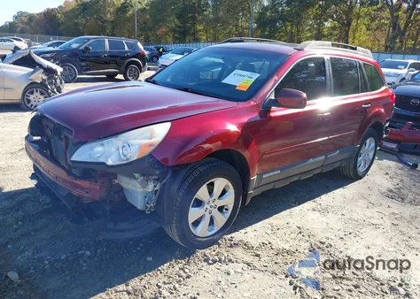 2012 Subaru Outback 2.5I Limited из США, поврежденный, VIN 4S4BRBKC5C3204227
